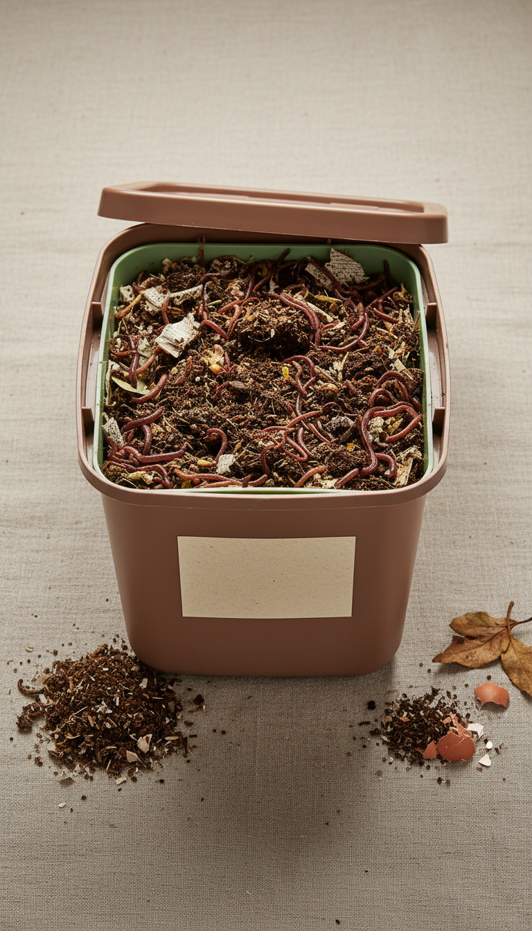Live Red Wigglers for Composting