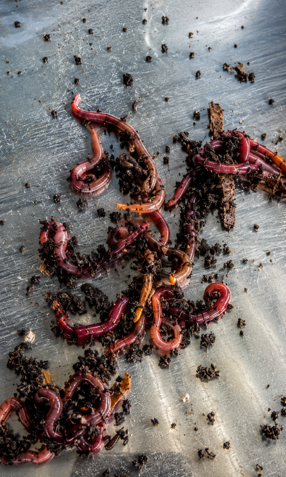 Composting Worms for Sale 1,000 Worm Pack